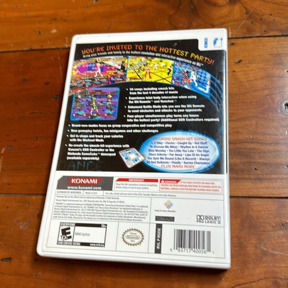 Dance Dance Revolution Hottest Party - Wii - game ~ used - Picture 2 of 3